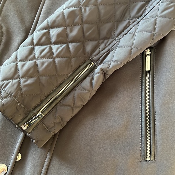 Michael Kors Quilted-Sleeve Jacket Coat Size: M - Picture 5 of 7